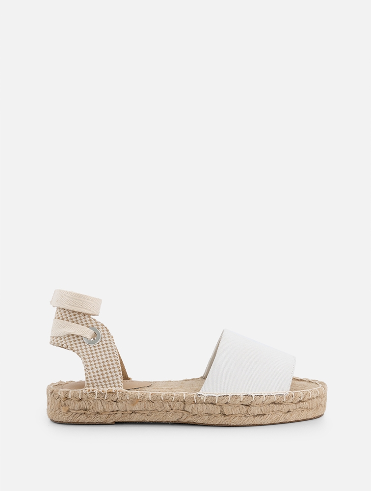 Espadrille sandals with ankle tie online